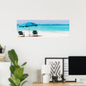海ビーチ ポスター (ホームオフィス)