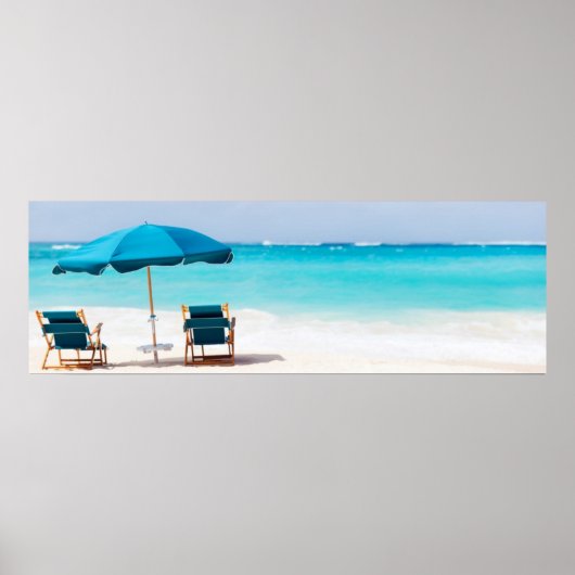 海ビーチ ポスター (正面)