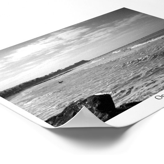 海ビーチ ポスター (角)