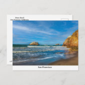 海ビーチ ポストカード (正面/裏面)