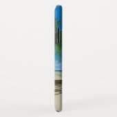 海ビーチ(名前付き) Case-Mate iPhoneケース (裏面/右)