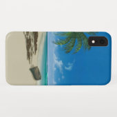 海ビーチ(名前付き) Case-Mate iPhoneケース (裏面(横))