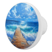 海ピアセラミックドアプル/ノブ セラミックノブ (右)