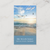 海フォトビーチゲストハウス 名刺 (正面)