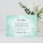 海フォーム正教キリスト教バプテスマ サンキューカード (スタンド正面)