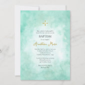 海フォーム正教キリスト教バプテスマ 招待状 (正面)