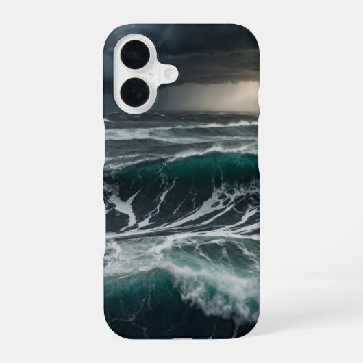 海フューリー iPhone 16ケース (裏面)
