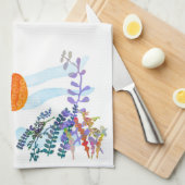 海フレンドシップキッチンティータオル キッチンタオル (四つ折り)