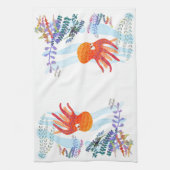 海フレンドシップキッチンティータオル キッチンタオル (縦)