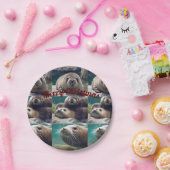 海フレンドリーフェストとセイウラス紙プレート ペーパープレート (パーティー)