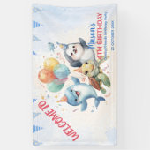 海フレンド誕生日バナー 横断幕 (縦)