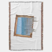 海フレームの写真不足 スローブランケット (正面縦)