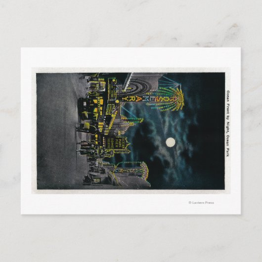 海フロントアットナイト海パーク ポストカード (正面)