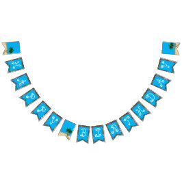 海ブリスお祝い バンティングフラッグ