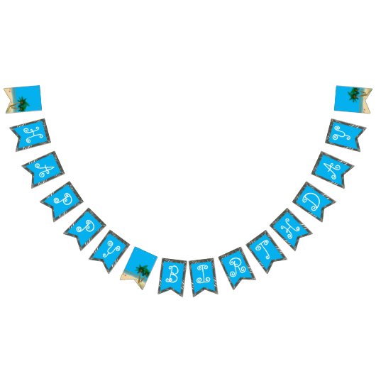 海ブリスお祝い バンティングフラッグ (全)