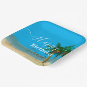 海ブリスお祝い ペーパープレート (傾斜あり)