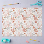 海ブリーズシリーズデザイン3 薄葉紙 (クラフト)