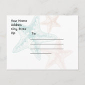 海ブリーズビーチ結婚式保存日付 案内ポストカード (裏面)