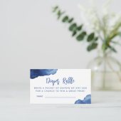 海ブルーおむつラッフル エンクロージャーカード (スタンド正面)