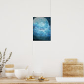 海ブルーのポスター ポスター (キッチン)