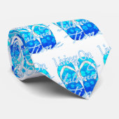 海ブルーアイランドタイム ネクタイ (ロール)