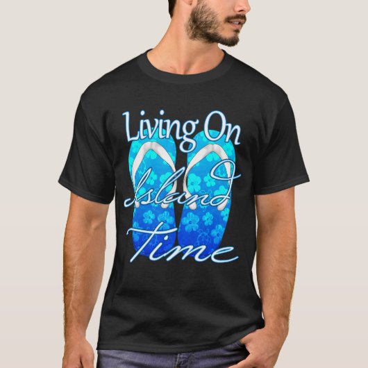 海ブルーアイランドタイム Tシャツ (正面)