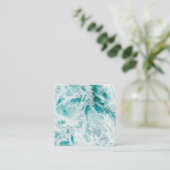 海ブルーウェーブ スクエア名刺 (スタンド正面)