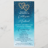 海ブルーウォーター波(モノグラム結婚) プログラム (正面)