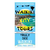 海ブルーオアフ.TOURS ラックカード (正面)