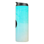 海ブルーカスタマイズロゴ タンブラー (回転右)