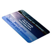 海ブルーカスタムドアマーカー磁石 マグネット (右側)