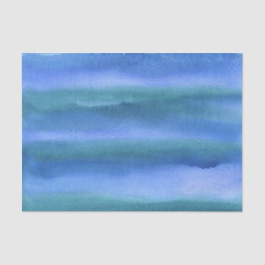 海ブルーグリーンウォーター色 薄葉紙 (正面)