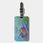 海ブルーシーカニカスタム ラゲッジタグ (正面縦)