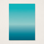 海ブルースターフィッシュ5x5ブライダルシャワービンゴカード (裏面)