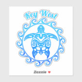 海ブルートライバルカメ鍵ウエスト シール (シート)