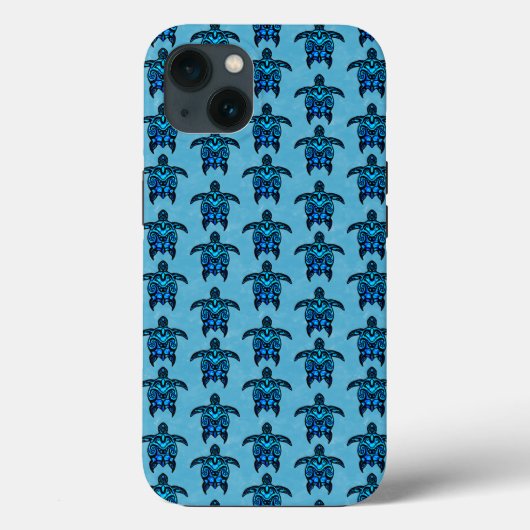 海ブルートライバルカメ Case-Mate iPhoneケース (裏面)