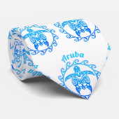 海ブルートライバルタートルアルバ ネクタイ (ロール)