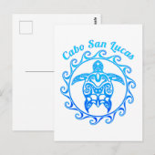 海ブルートライバルタートルカボサンルーカス ポストカード (正面/裏面)