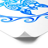 海ブルートライバルタートルコズメル ポスター (角)