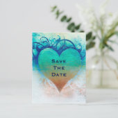 海ブルーハートグランジビーチトロピカル 案内ポストカード (スタンド正面)