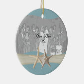 海ブルーヒトデの写真 セラミックオーナメント (右)