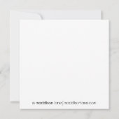 海ブルーピンパーティーボーリング誕生パーティー 招待状 (裏面)