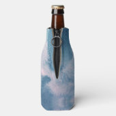 海ブルーレトロ絞り染め ボトルクーラー (ボトル裏面)