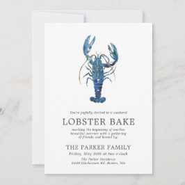 海ブルーロブスターベイク 招待状