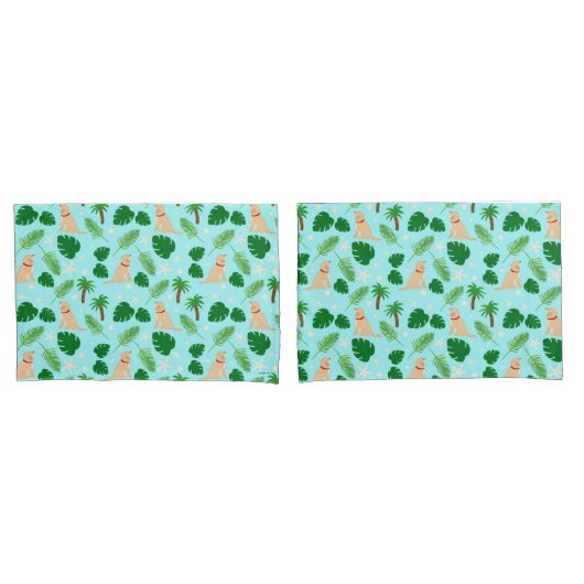 海ブルー熱帯性羽毛枕のケースで 枕カバー (フロントセット)