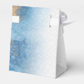 海ブルー金ゴールドウォーターカラーウェルカム結婚ズ フェイバーボックス (裏面サイド)