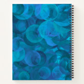 海ブルー100と素晴らしい誕生日パーティー ノートブック (裏面)