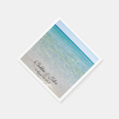 海ブルー スタンダードカクテルナプキン (角)