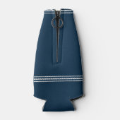 海ブ素朴ルパーソナライズされたいかりボート名 ボトルクーラー (裏面)