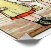 海ベビーキャンバス印刷 ポスター (角)